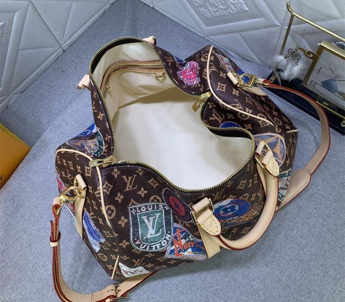 L0vis Vvtt0n Flight Mode Monogram Canvas Keepall Bandouliere 45 Travel Bag