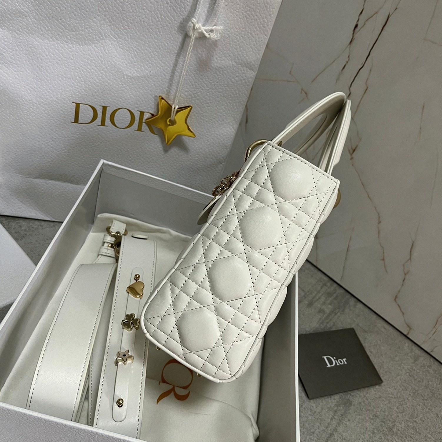 D10r Small Lady D10r My ABCD10r Bag Faux in White