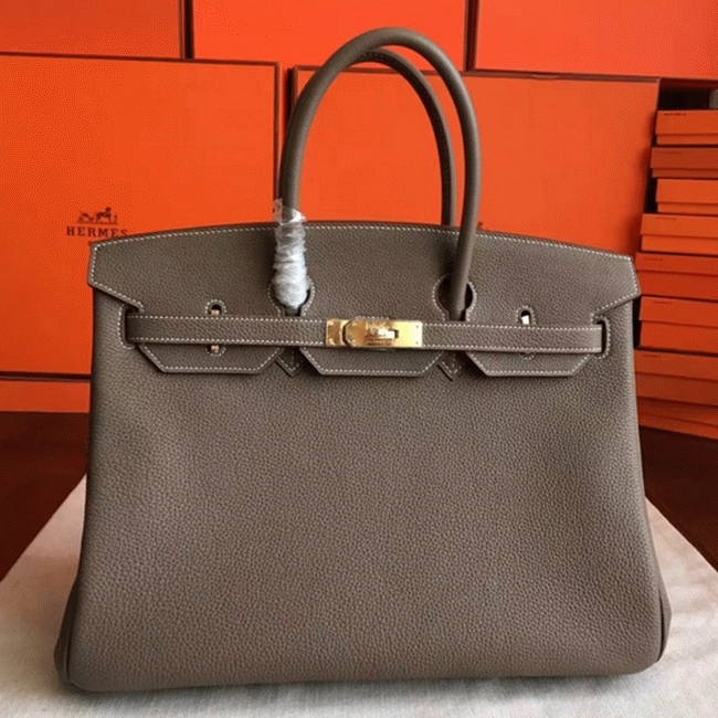 Etoupe Replica Luxury H**me5 Birkin 40cm Large Bag